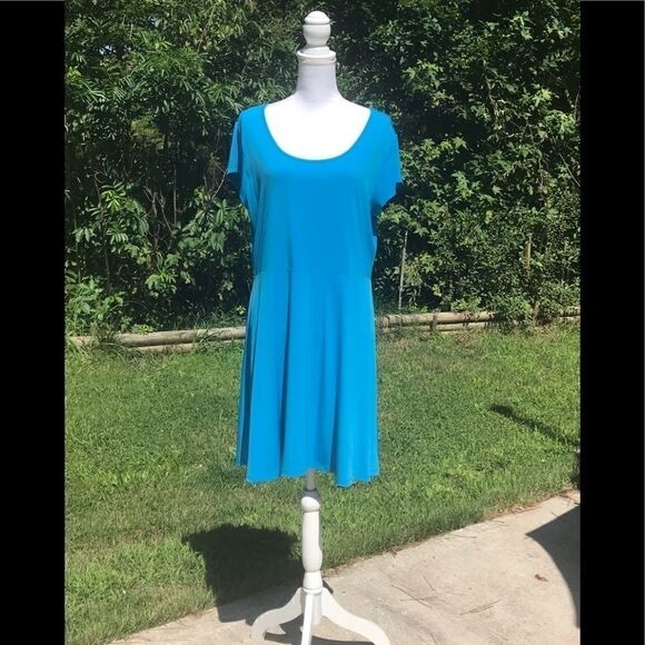 New Micheal Kors A-line Jersey Dress - Picture 1 of 5